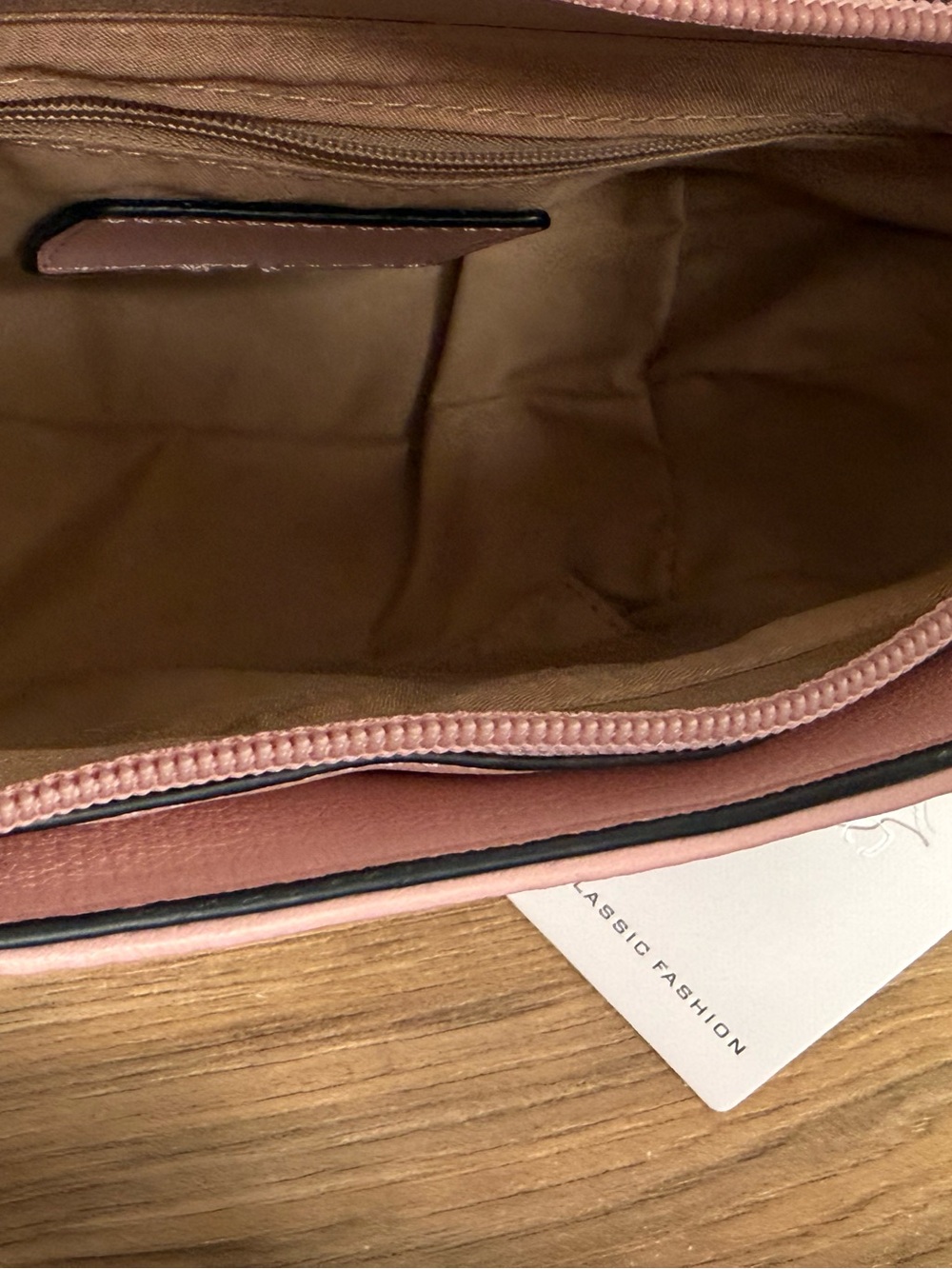 Adorable Pink Faux Leather Crossbody & Wallet Set Everyday Chic - Picture 7 of 14